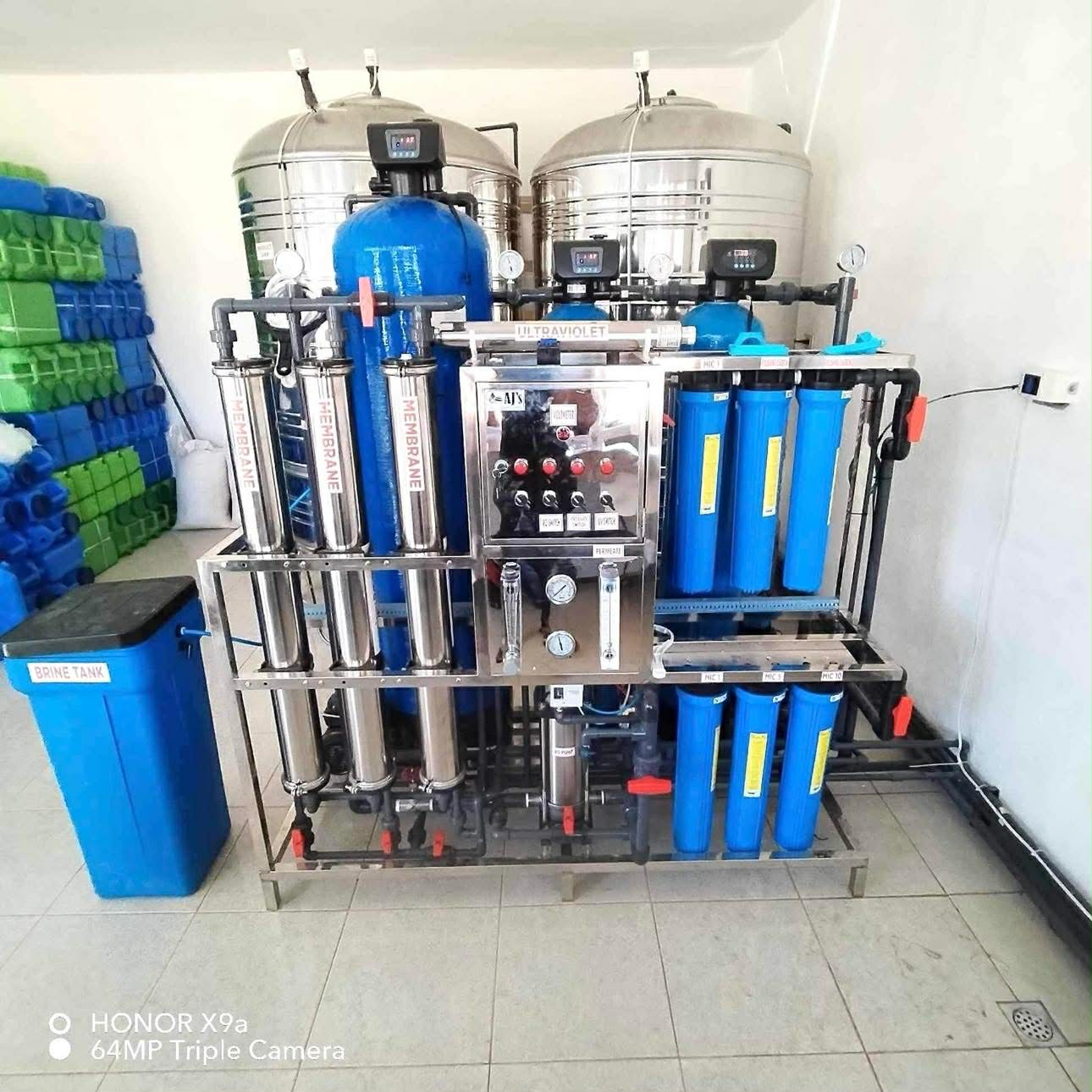 3 in 1 Purified, Alkaline and Mineral water refilling package